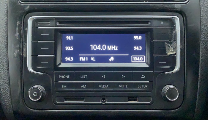 2019 Volkswagen Polo COMFORTLINE 1.0L MPI, Petrol, Manual, 47,385 km, Infotainment System