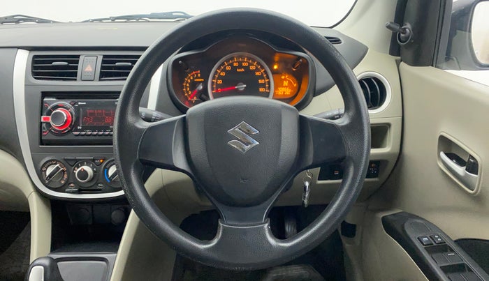 2015 Maruti Celerio VXI AMT, Petrol, Automatic, 70,866 km, Steering Wheel Close Up