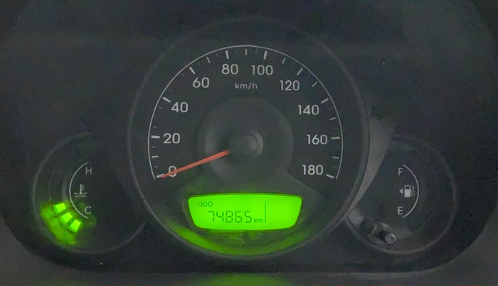 2014 Hyundai Eon D-LITE+, Petrol, Manual, 74,865 km, Odometer Image