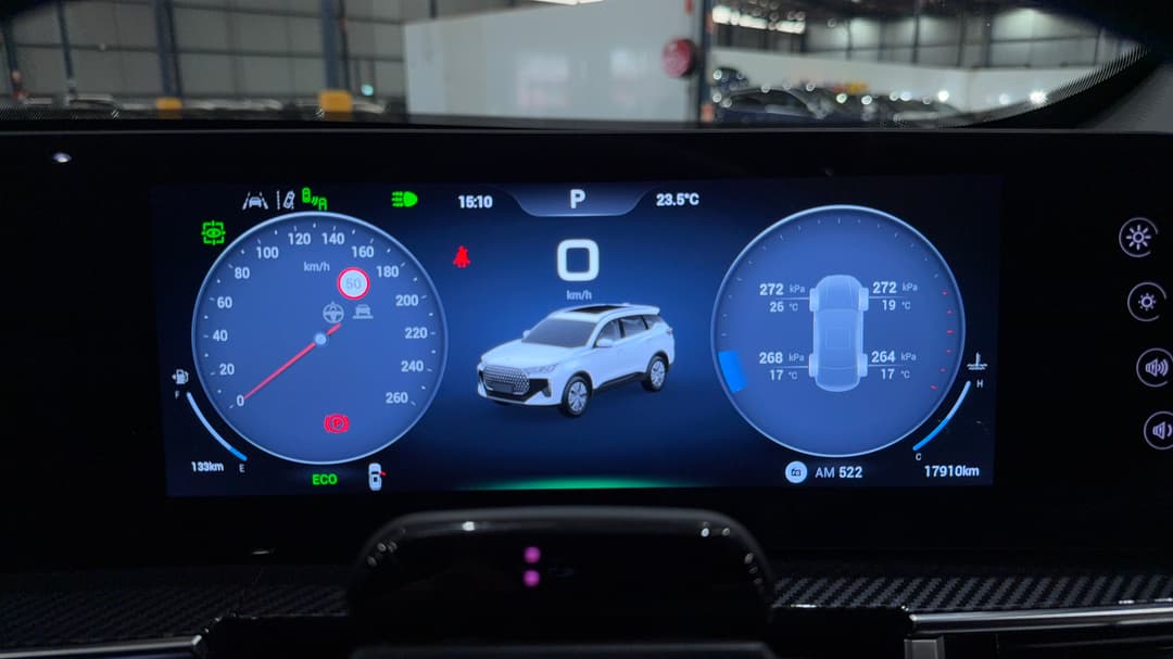 2025 Chery Tiggo 7 Ultimate, Automatic, 17910 km, Odometer View