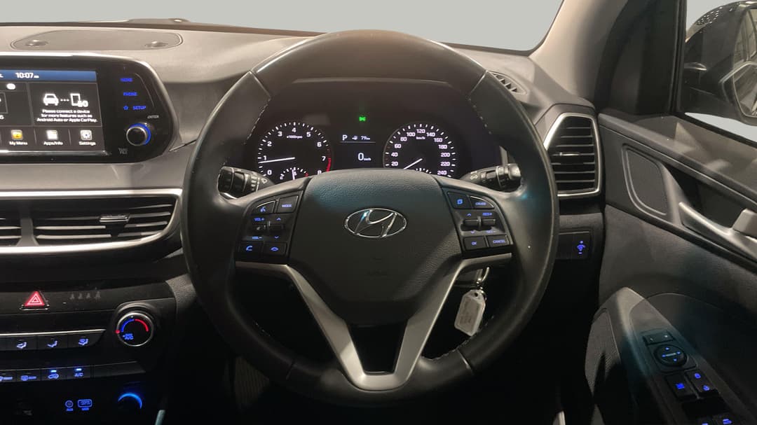 2020 Hyundai Tucson Active (2WD), Automatic, 62297 km, Steering Wheel Close-up