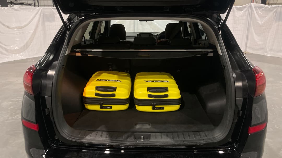 2020 Hyundai Tucson Active (2WD), Automatic, 62297 km, Boot Inside View with Luggage