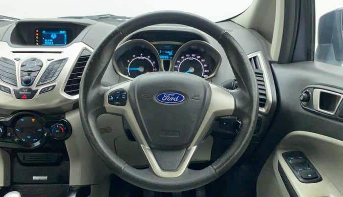 2014 Ford Ecosport TITANIUM 1.5L PETROL, Petrol, Manual, 35,426 km, Steering Wheel Close Up