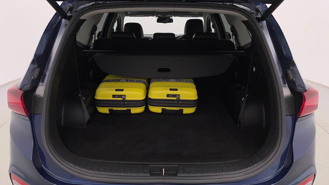 Boot Inside View with Luggage