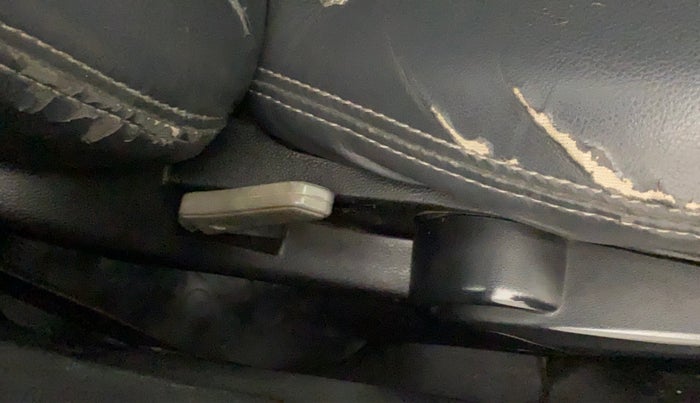 2018 Tata NEXON XZA PLUS DIESEL, Diesel, Automatic, 1,09,405 km, Driver seat - Folding lever cover has minor damage