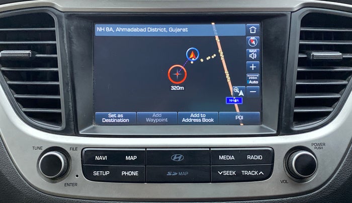 2018 Hyundai Verna 1.6 CRDI SX + AT, Diesel, Automatic, 91,198 km, Navigation System