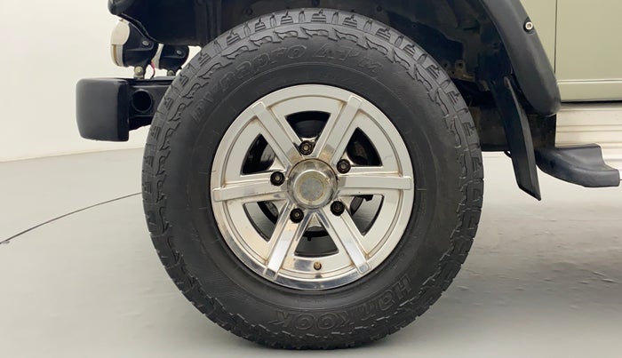 2014 Mahindra Thar CRDE 4X4 BS IV, Diesel, Manual, 46,933 km, Left Front Wheel