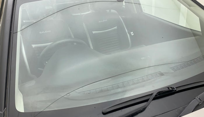 2021 Maruti Baleno DELTA PETROL 1.2, Petrol, Manual, 15,938 km, Front windshield - Minor spot on windshield