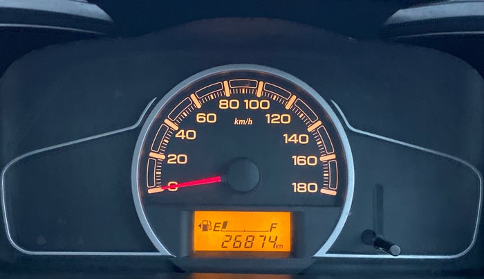 2019 Maruti Alto VXI, Petrol, Manual, 26,916 km, Odometer Image