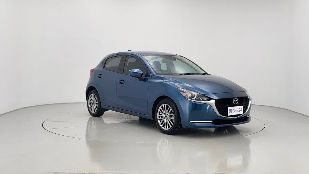 2021 Mazda 2 G15 Evolve, Automatic, 22949 km, Right Front Diagonal (45- Degree) View