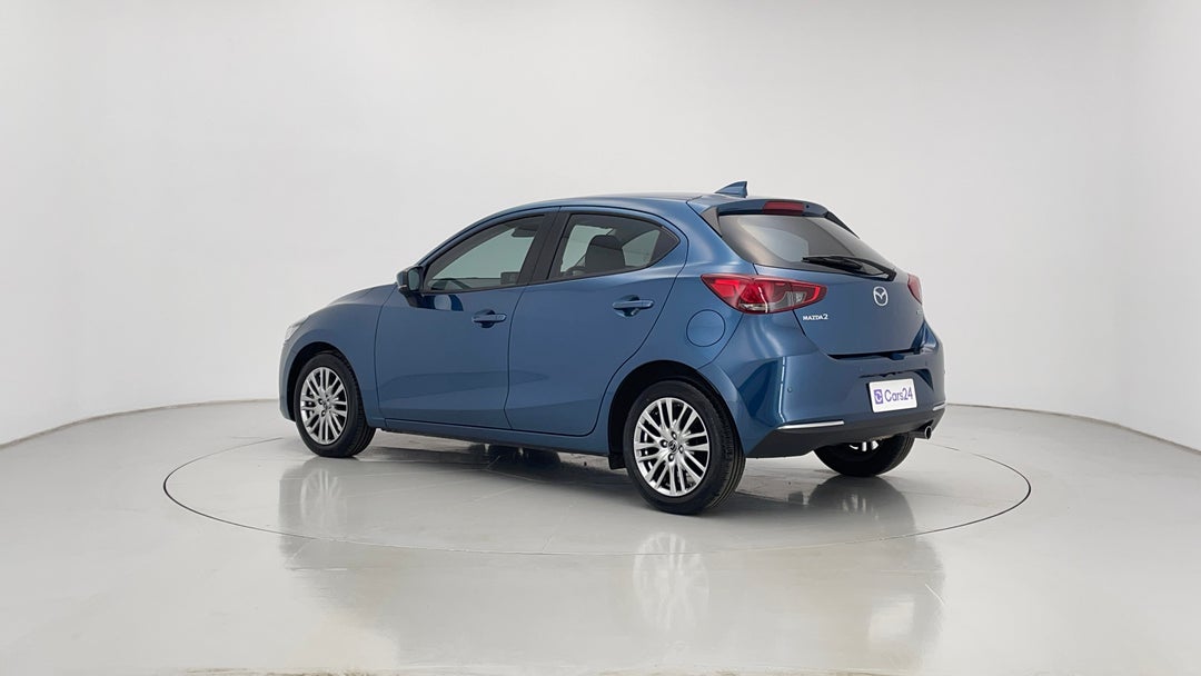 2021 Mazda 2 G15 Evolve, Automatic, 22949 km, Left Back Diagonal (45- Degree) View