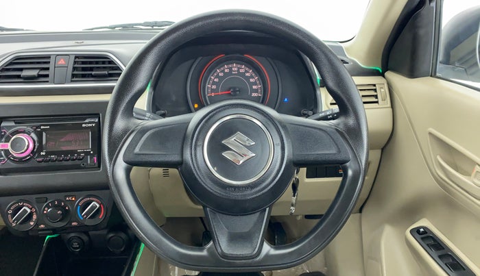 2018 Maruti Dzire LXI, Petrol, Manual, 25,788 km, Steering Wheel Close Up