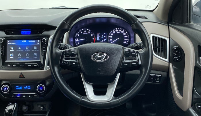 2019 Hyundai Creta 1.6 VTVT SX AUTO, Petrol, Automatic, 32,051 km, Steering Wheel Close Up