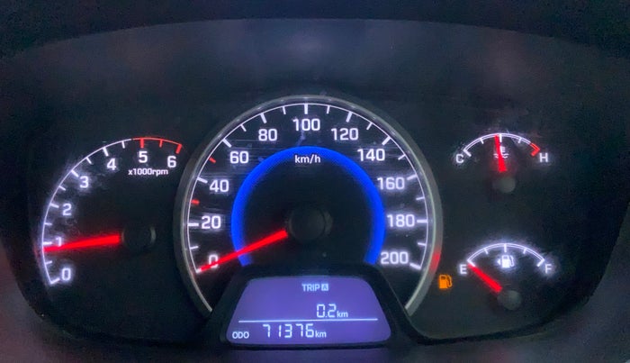 2014 Hyundai Grand i10 ASTA 1.1 CRDI, Diesel, Manual, 71,374 km, Odometer Image
