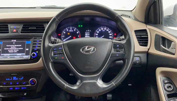 2016 Hyundai Elite i20 ASTA 1.2 (O), Petrol, Manual, 34,107 km, Steering Wheel