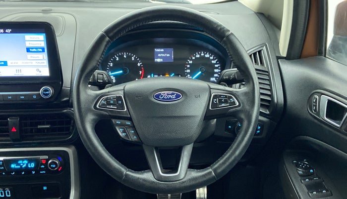 2018 Ford Ecosport 1.5 TITANIUM PLUS TI VCT AT, Petrol, Automatic, 46,666 km, Steering Wheel Close Up
