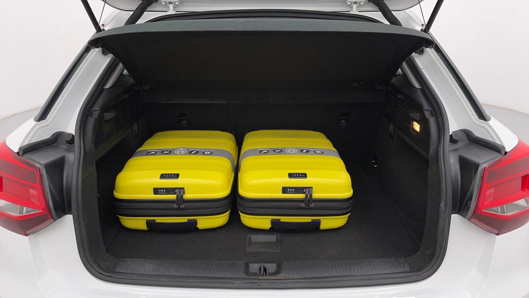 Boot Inside View with Luggage