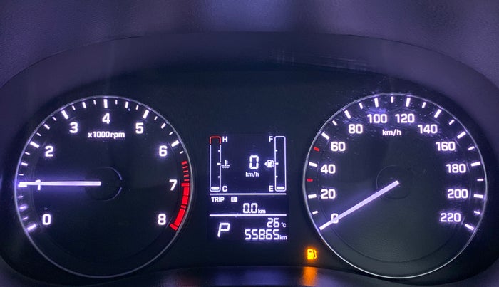 2016 Hyundai Creta 1.6 SX PLUS AUTO PETROL, Petrol, Automatic, 55,927 km, Odometer Image