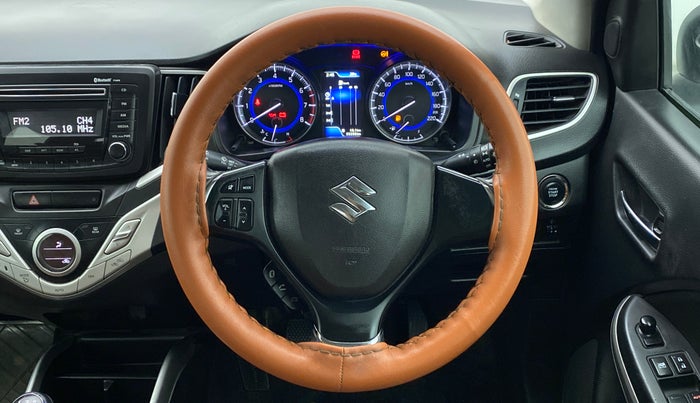 2017 Maruti Baleno ZETA 1.2 K12, Petrol, Manual, 59,290 km, Steering Wheel Close Up