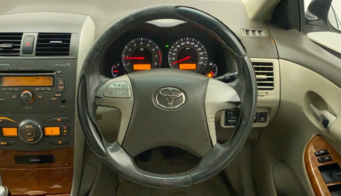2011 Toyota Corolla Altis G PETROL, Petrol, Manual, 86,841 km, Steering Wheel Close Up