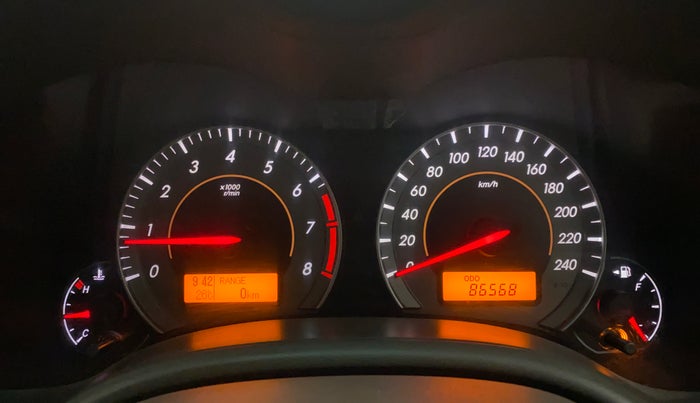 2011 Toyota Corolla Altis G PETROL, Petrol, Manual, 86,568 km, Odometer Image