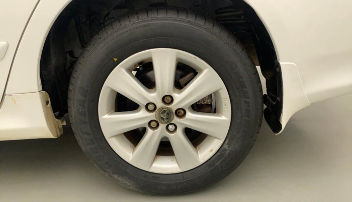 2011 Toyota Corolla Altis G PETROL, Petrol, Manual, 86,568 km, Left Rear Wheel