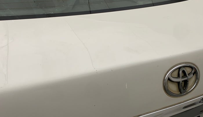 2011 Toyota Corolla Altis G PETROL, Petrol, Manual, 86,568 km, Dicky (Boot door) - Slightly dented