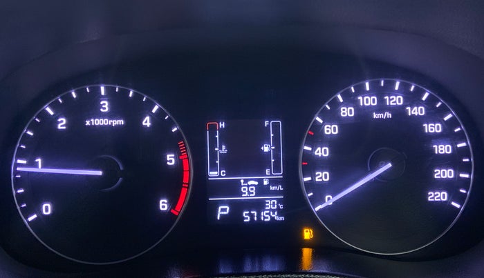 2018 Hyundai Creta 1.6 SX AT CRDI, Diesel, Automatic, 57,209 km, Odometer Image