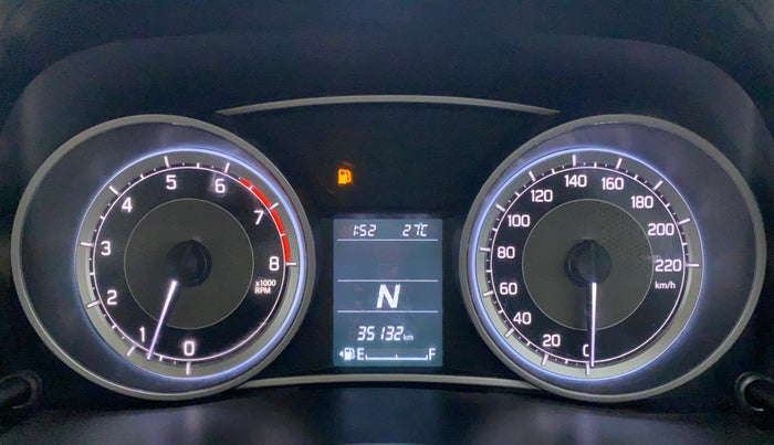 2017 Maruti Dzire VXI AMT, Petrol, Automatic, 35,401 km, Odometer Image
