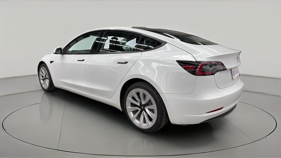 2021 Tesla Model 3 Long Range AWD, Automatic, 48744 km, Left Back Diagonal (45- Degree) View