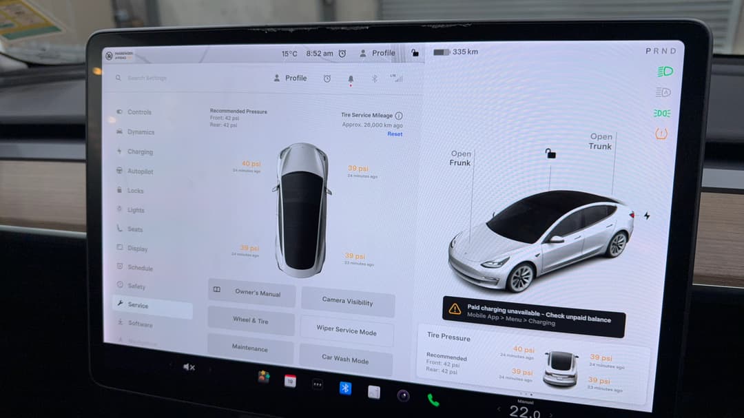 2021 Tesla Model 3 Long Range AWD, Automatic, 48744 km, Service History