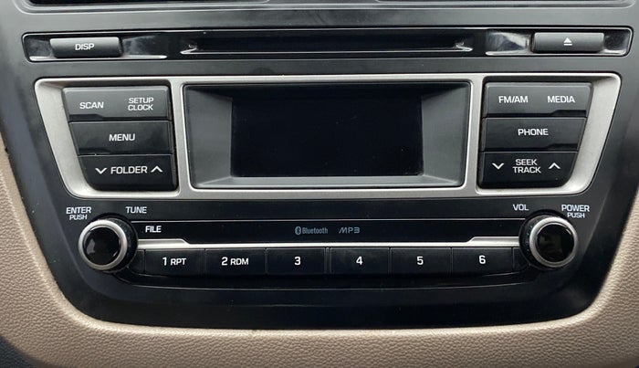 2015 Hyundai Elite i20 ASTA 1.2, Petrol, Manual, 80,603 km, Infotainment system - Music system not functional