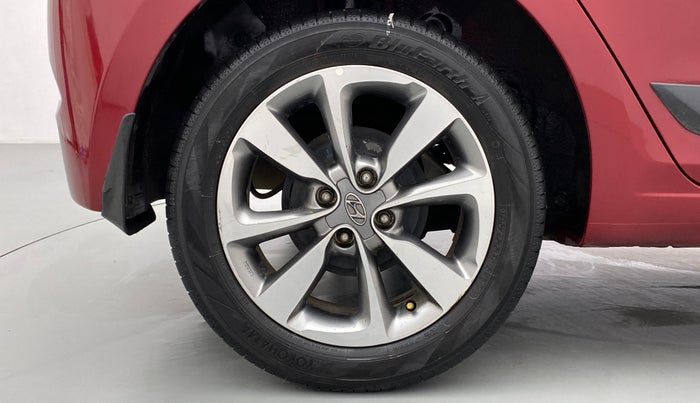 2015 Hyundai Elite i20 ASTA 1.2, Petrol, Manual, 80,603 km, Right Rear Wheel