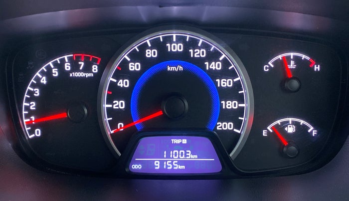 2017 Hyundai Grand i10 SPORTZ 1.2 KAPPA VTVT, Petrol, Manual, 9,253 km, Odometer View