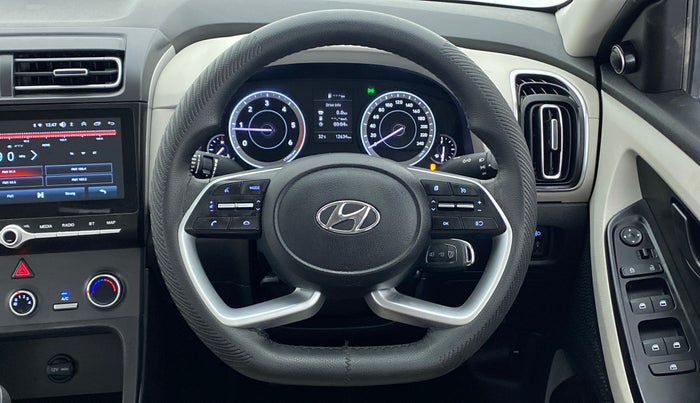 2021 Hyundai Creta E, Diesel, Manual, 12,698 km, Steering Wheel Close Up