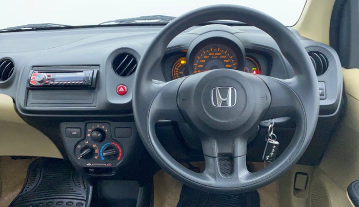 2014 Honda Amaze 1.2 EMT I VTEC, Petrol, Manual, 51,231 km, Steering Wheel Close Up