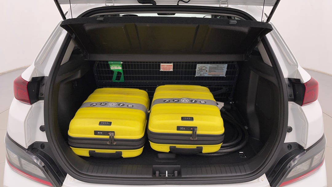 Boot Inside View with Luggage