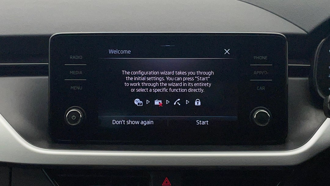 2022 SKODA Scala 110tsi Ambition, Automatic, 45907 km, Infotainment System