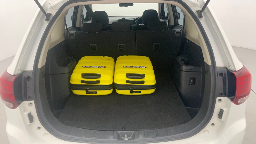 Boot Inside View with Luggage