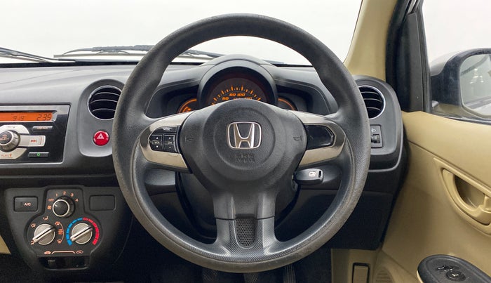 2014 Honda Amaze 1.2 SX MT I VTEC, Petrol, Manual, 54,530 km, Steering Wheel Close Up