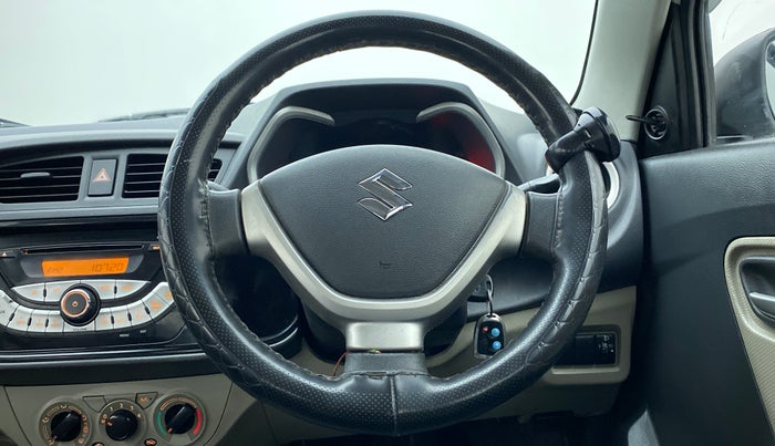 2017 Maruti Alto K10 VXI P, Petrol, Manual, 51,291 km, Steering Wheel Close Up