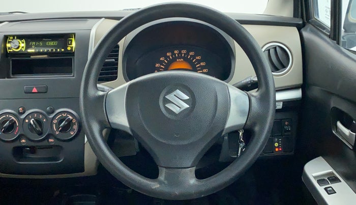 2014 Maruti Wagon R 1.0 LXI CNG, CNG, Manual, 43,986 km, Steering Wheel Close Up