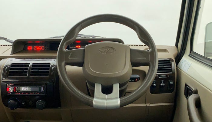 2017 Mahindra Bolero Power+ ZLX Micro Hybrid, Diesel, Manual, 99,835 km, Steering Wheel Close Up