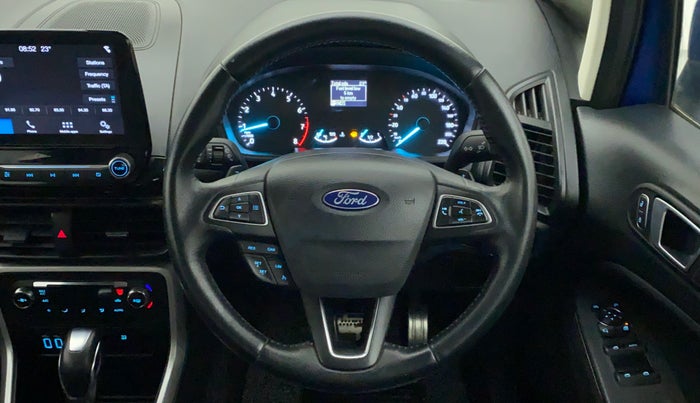 2018 Ford Ecosport TITANIUM + 1.5L PETROL AT, Petrol, Automatic, 53,768 km, Steering Wheel Close Up