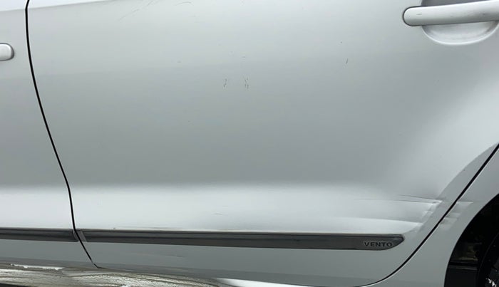 2011 Volkswagen Vento HIGHLINE 1.6 MPI, Petrol, Manual, 78,653 km, Rear left door - Minor scratches