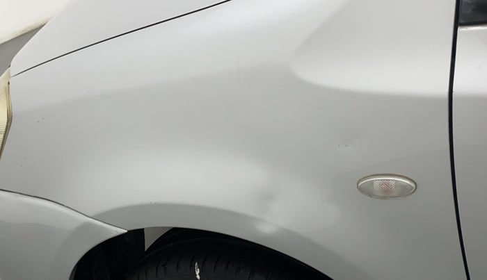 2012 Toyota Etios G, Petrol, Manual, 89,441 km, Left fender - Slightly dented