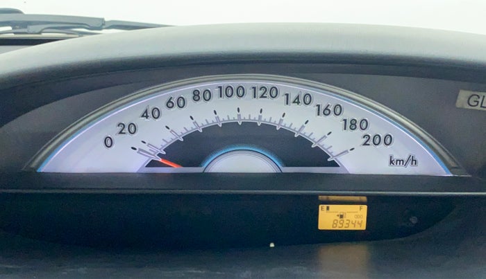 2012 Toyota Etios G, Petrol, Manual, 89,441 km, Odometer Image