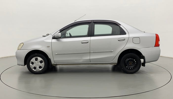 2012 Toyota Etios G, Petrol, Manual, 89,441 km, Left Side