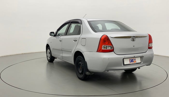 2012 Toyota Etios G, Petrol, Manual, 89,441 km, Left Back Diagonal