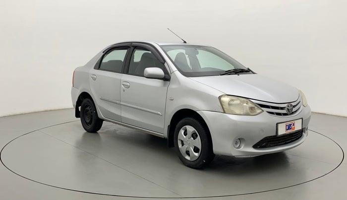 2012 Toyota Etios G, Petrol, Manual, 89,441 km, Right Front Diagonal
